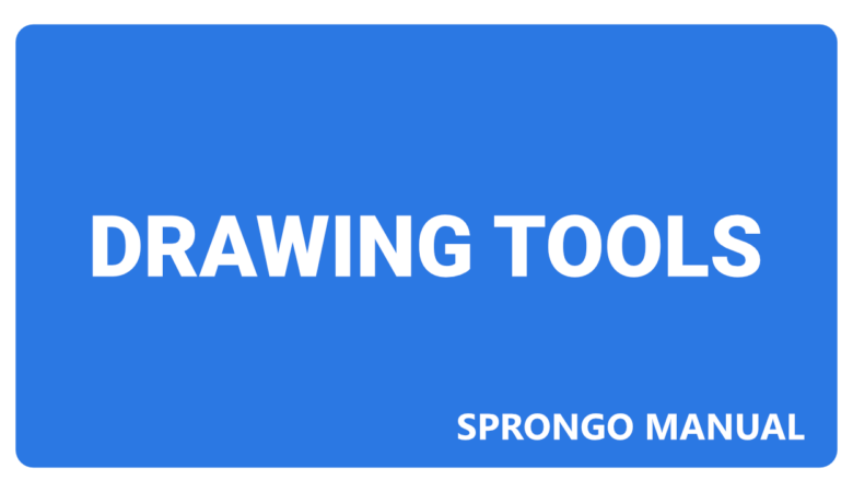 Sprongo Manual – Drawing Tools
